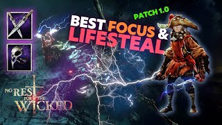 Infinite FOCUS & Infinite HEALTH Lighting Rogue  Best Build No Rest for the Wicked  Patch 1.0