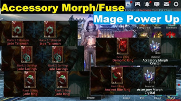 Darkness Rises Accessory Morph/Fuse & Mage Power Up!