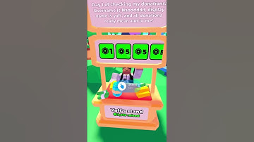 DAY ONE OF CHECKING MY PLS DONATE MAILBOX! #roblox #viral #entertainment #plsdonate #game