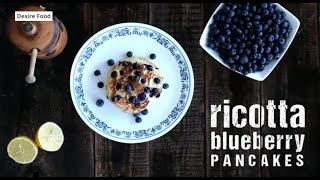Recotta Blueberry Pancake Recipe |Recotta Pancake