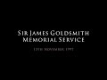 Sir james goldsmith memorial service  131197