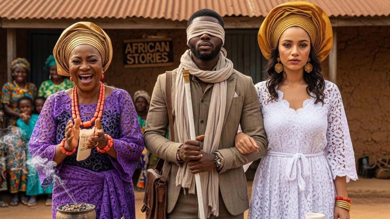 Stepmother Tricked Poor Orphan to Marry A Blind Pauper Unaware He Is A Millionaire in Disguise#tales