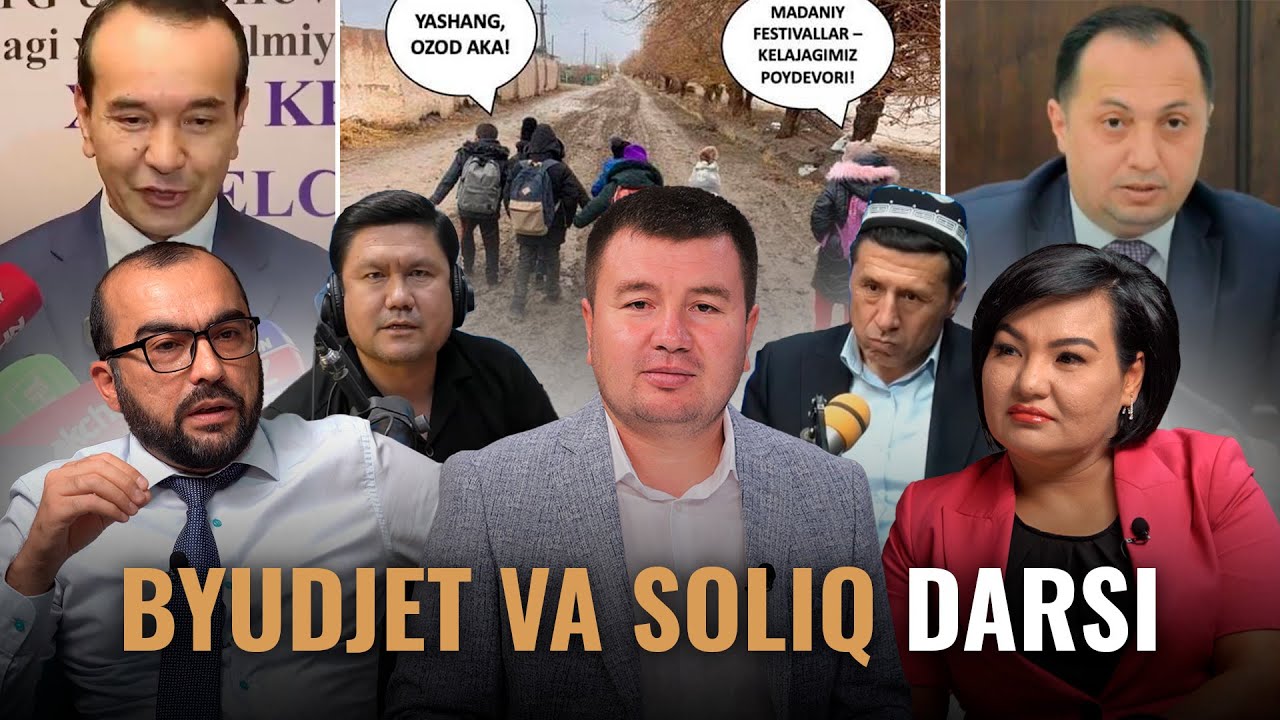 Byudjetni surishtirayotgan xalq, festival va soliqlar