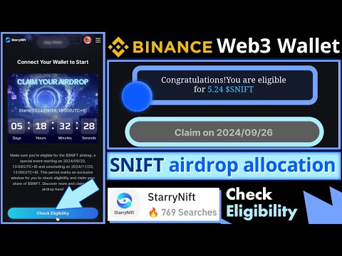 StarryNift airdrop allocation