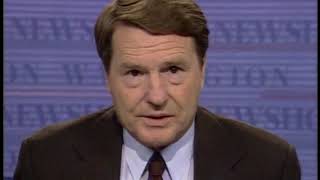 MacNeil/Lehrer Newshour Slate/Intro/Funding (1992) [PBS Satellite Feed]