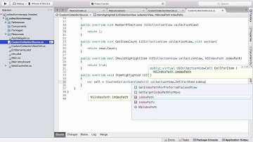 07#5 Collection View   Creating the Custom Collection Source