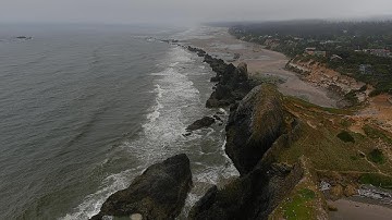 Seal Rock Mudfossil Tendon Drone Out. part 1