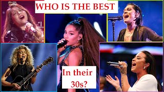 TOP 5 Best Female Singers in their 30s!!! (Ariana, Demi, Ailee, Jessie and Tori) #highnotes #2023
