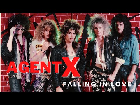 Agent X Falling In Love 80 S L A Rock Band Youtube