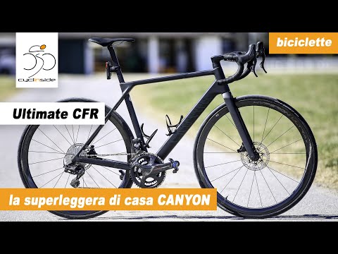 Video: Lancio di Canyon Ultimate CFR: la bici da corsa più leggera di Canyon