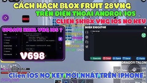 Hack Blox Fruit Update 28 - Cách Cài Link Tải Trực Tiếp Skibx VNG V2.698 Mới Nhất Trên Iphone Ipad !