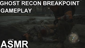 ASMR GAMEPLAY | Ghost Recon Breakpoint Beta Gameplay | Gum CHewing + Controller Sounds