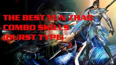 Mobile Legends: The Best Yun Zhao Combo (BURST TYPE)