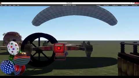 DRONE, WATERWHEEL and OLD CAVE models Rust