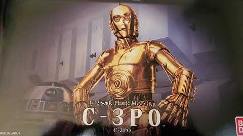 Bandai C-3P0 Model Build And Review