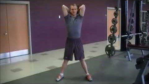 Sumo Squat with Tricep Extension