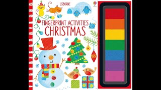 Fingerprint Activities Christmas - Usborne