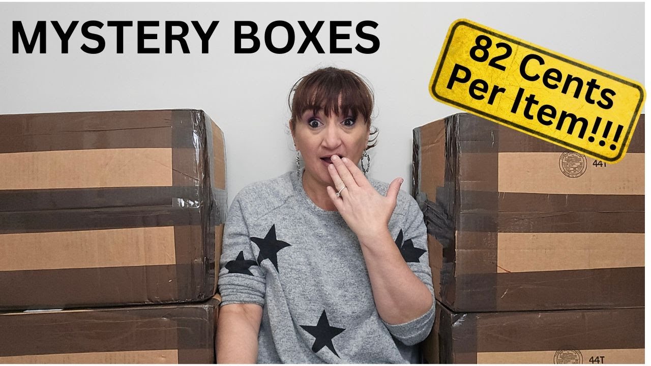 Only 82 Cents Per Item In These Mystery Boxes And We Have 119 Items To See!