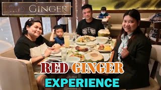 Red Ginger Luxury Restaurant Dinner Experience