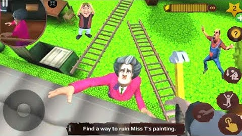 Scary Teacher 3D_New updater-New fun video everyday , gameplay walkthrough  part 6 ( android, ios)