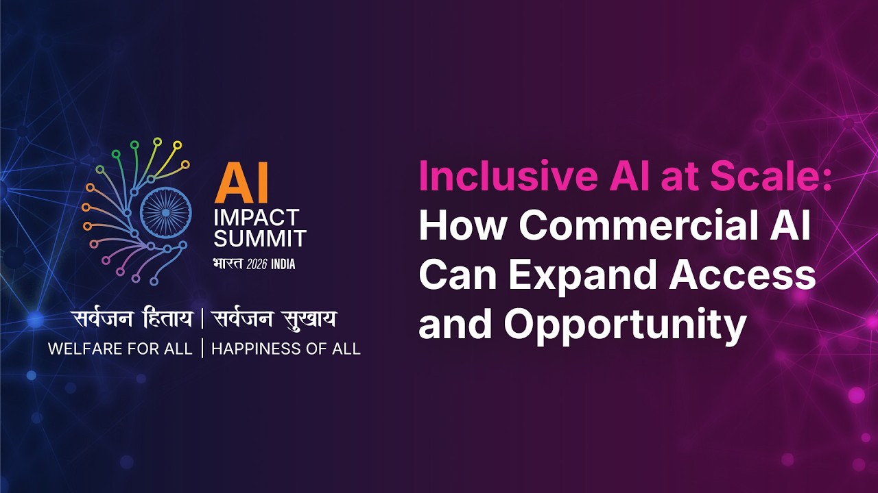 Inclusive AI at Scale: How Commercial AI Can Expand Access and Opportunity