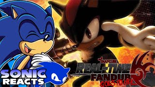 SONIC REACTS TO SHADOW THE HEDGEHOG REAL TIME FANDUB! By snap cube