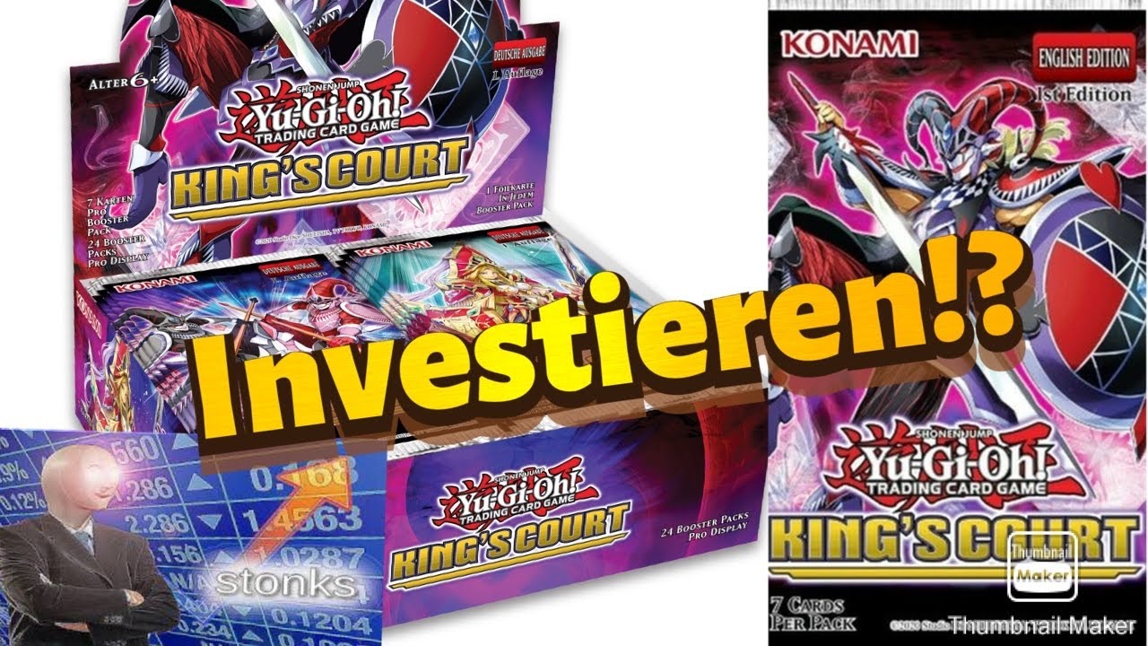 Yugioh Kings Court 💰investieren? Beste set des Jahres? Display Opening ...