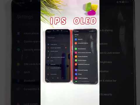 IPS vs OLED Display Comparison #shorts #shortsvideo #viral