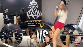 Persiapan Winona Melawan Cimoywinona Karamoy Vs Cimoy Boxing Phoenix Combat Sport