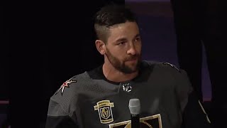 engelland delivers emotional speech before puck drop