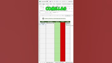 CONTABILIDAD DE NEGOCIO en EXCEL #excel