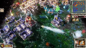 1v2 in an exra small map   Red Alert 3 Remix