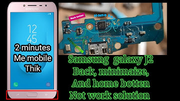 Samsung galaxy J2|| back botten, minimaize botten and home key ||not work jumpher solution||