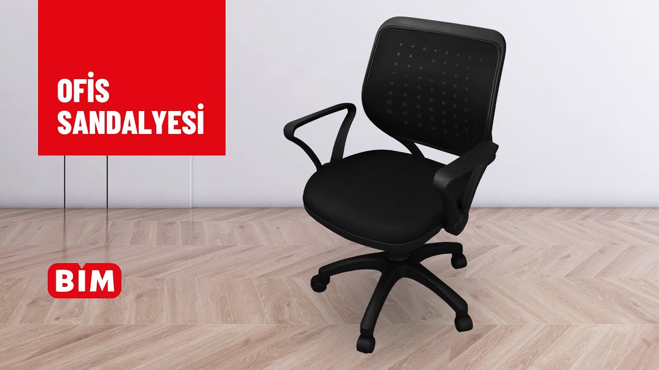 20 Ağustos Aktüel - Ofis Sandalyesi - YouTube