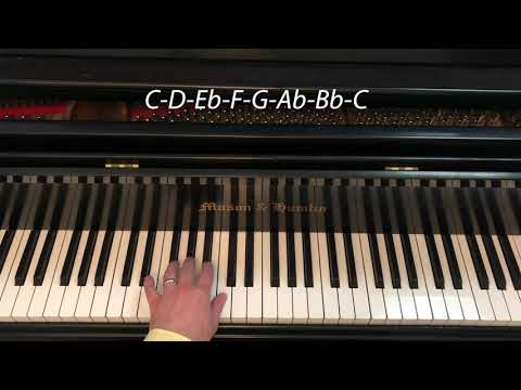C Natural Minor Scale - YouTube