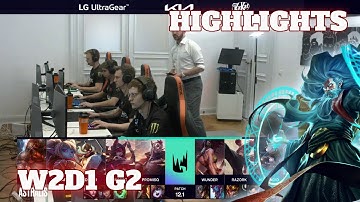 AST vs FNC - Highlights | Week 2 Day 1 S12 LEC Spring 2022 | Astralis vs Fnatic W2D1