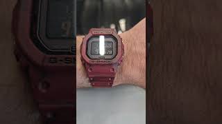 Red Hot Wrist Roll 🔥 Casio GWB5600SL-4 G-Shock