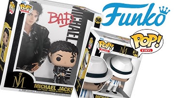 New Michael Jackson Funko Pops Revealed! Bad Album & Smooth Criminal!