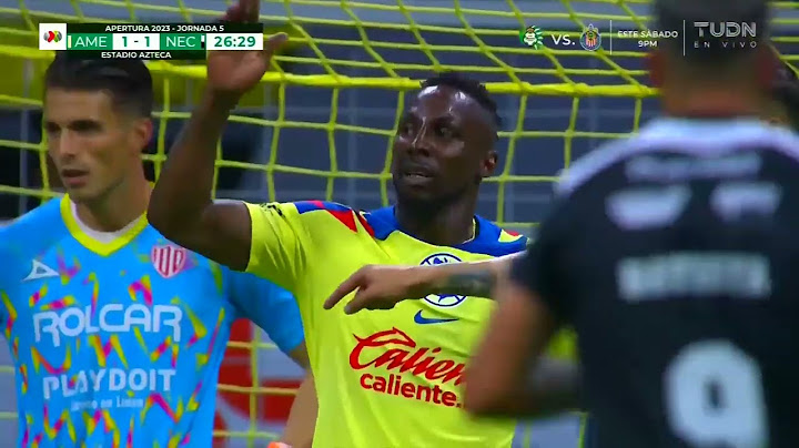 Resumen y goles del América 3 - 2 Necaxa | Apertura 2023 | Jornada 5