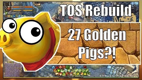 Capturing 27 Golden Pigs by Myself! Is This The Best Possible Solo Record? | Tree of Savior Re:Buid