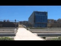 The peres center for peace with the seaside adjoining  an architectural gem in jaffa israel