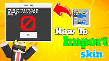 How To Import Custom Skins In Minecraft PE!