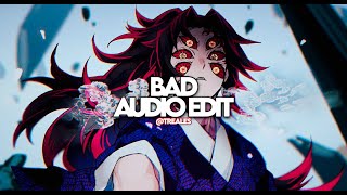 Bad| Edit Audio