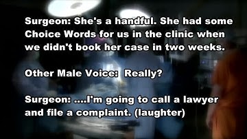 Patients says recorded video of her surgery captures operating room staff making disparaging remarks