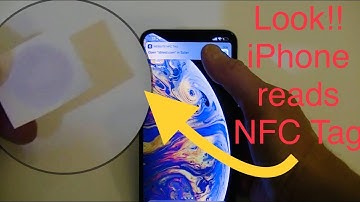 iPhone Reading NDEF Encoded NFC Tag