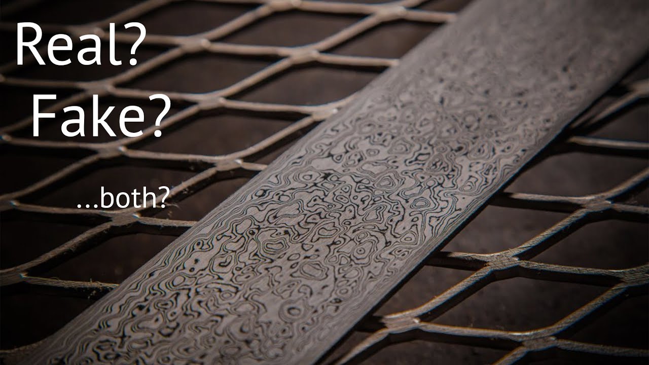 Damascus Steel - Real Or Fake?