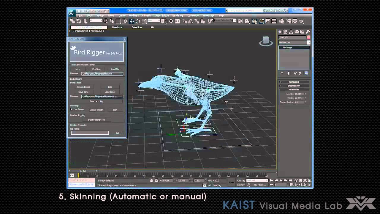 Meta Bird Rigger for 3ds Max - YouTube