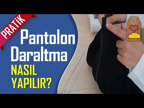 Video: Dikiş Makinası ile Pantolonun Kenarlarını 3 Şekilde Yıkayın