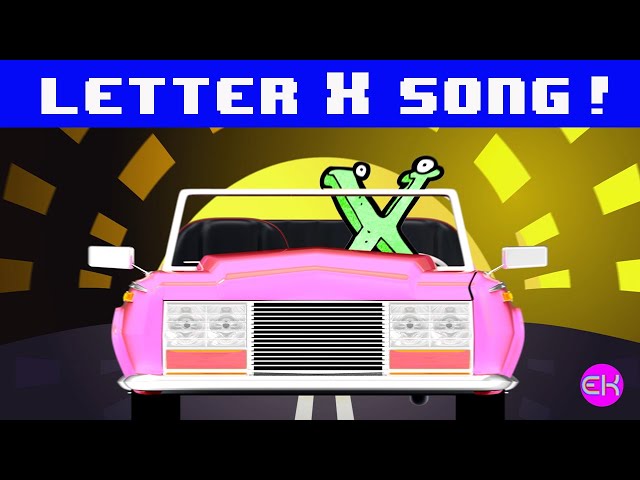 Letter X Song | Kids Music | Early Learners | Elektro Kids