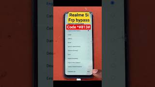 realme 5i/realme 5/realme 5s frp bypass new tricks 2026